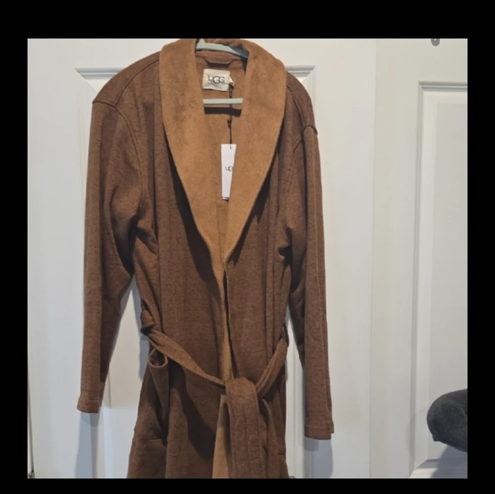 UGG Duffieled Dillard Womens Mens Robe - Picture 4 of 7
